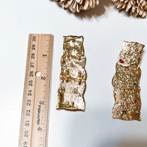 Geo dangle  earrings  M121 - Picture 5 of 7